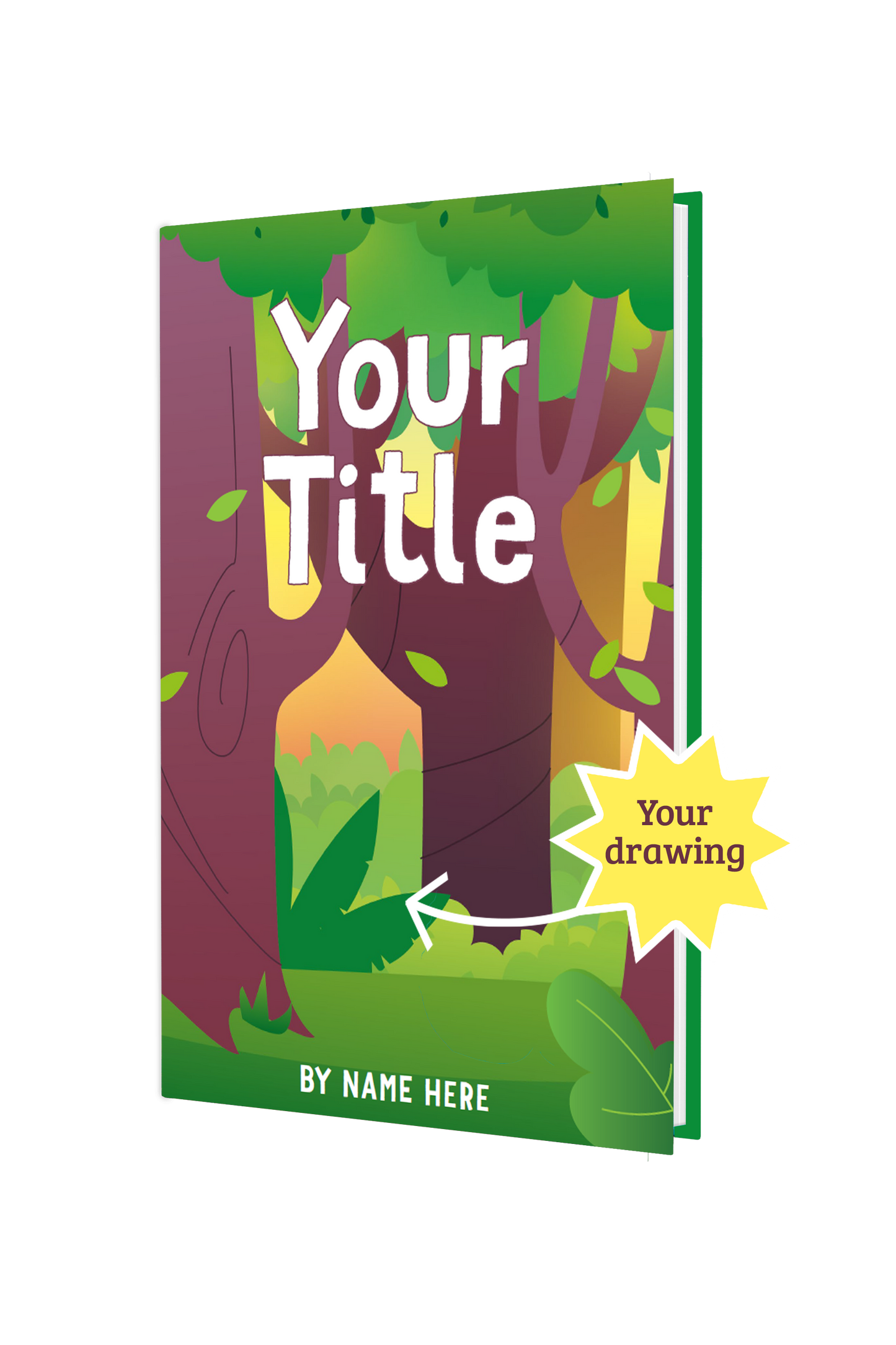 Rainforest Custom-Made Printed Book